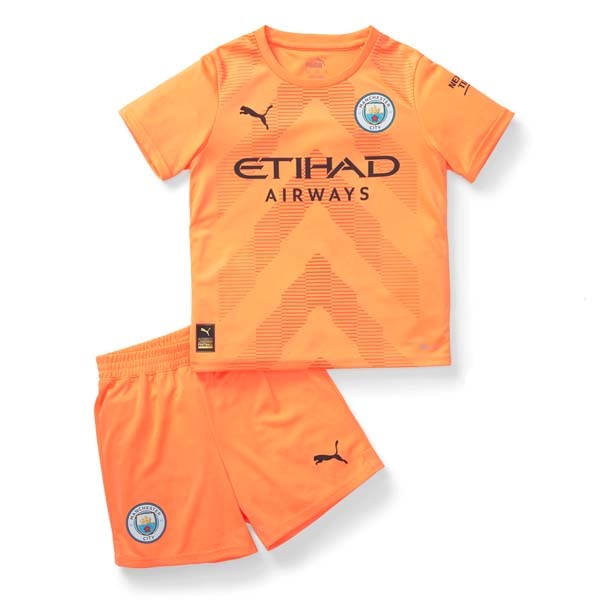 Camiseta Manchester City Portero Niños 2022-2023 Rosa